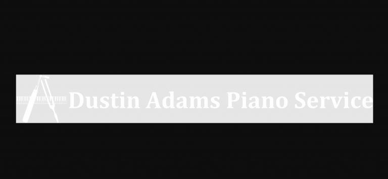 Dustin Adams Piano Service logo 768x356