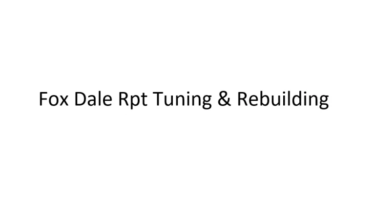 Fox Dale Rpt Tuning   Rebuilding logo 768x433