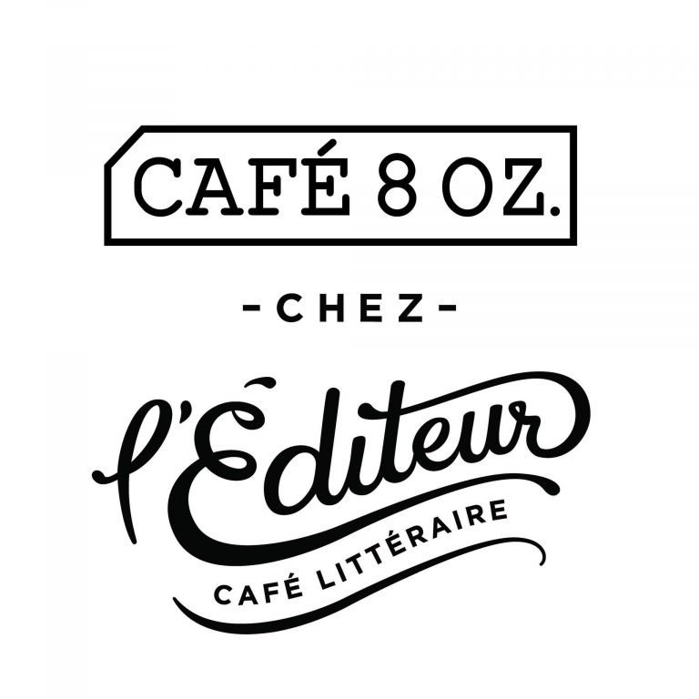 Cafe 8oz. Chez lEditeur Villeray logo 1 768x768